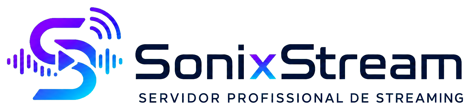 SonixStream - Servidor profissional de streaming